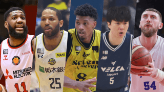 【B1スタッツランキング】得点ランク1位のカルバーがB1最多タイ52得点…各リーダーが首位堅守