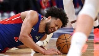 イースト首位を走るピストンズに衝撃…カニングハム、肺気胸で少なくとも2週間の離脱