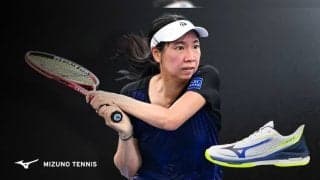 伊藤あおい、ミズノとシューズ契約を締結！元世界82位のフットワークを支える新兵器「私のプレーを引き出してくれる」