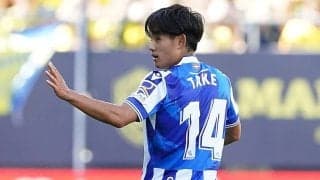 ｢やはり世界クラス｣久保建英が約3カ月ぶり復帰即6分でアシスト！巧みな動きだし＆頭での完璧な折り返し！｢意外とヘディングうまいよな｣｢0.8点が久保のゴール」