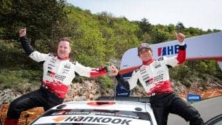 WRCクロアチア：トヨタの勝田貴元が最後の波乱で逆転2連勝