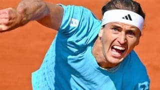  ズベレフ 冷静に逆転勝ちで4強 