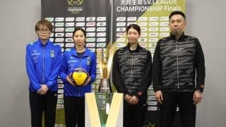 大同生命SV.LEAGUE 女子ファイナル明日開幕 大阪MVとSAGA久光がタイトルへ意気込み
