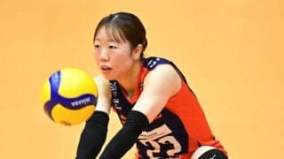 【女子バレー】アランマーレ山形の田中麻帆が振り返る、最後の春高バレーでの大逆転負け「本当に悔しいと涙が出ない」