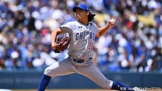 今永昇太、7回4安打無失点で3勝目。現地メディアは「2024年の調子を取り戻した」と伝える