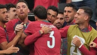 ｢これぞCR7!!｣｢世界中の憧れ！｣レジェンド健在！ 41歳C・ロナウドが強烈ボレーで前人未到W杯6大会連続ゴール！｢こんなの絶対止められない｣｢インパクトえげつない」