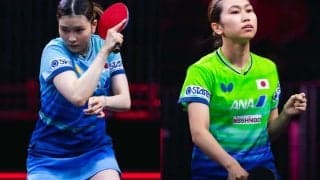 日本女子が誇る“カットマン”橋本帆乃香＆佐藤瞳のラリーに熱視線　仏21歳と激闘の一戦は「まるで映画のような試合」【WTTサン・ジョゼ・ドス・カンポス】