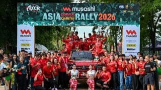 AXCR2026：田口勝彦／保井隆宏組が日本人ペア初の総合優勝を達成。チーム三菱ラリーアートがタイトル連覇