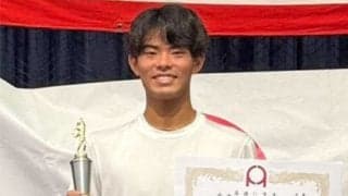  本山知苑 逆転勝ちでインカレ室内V 
