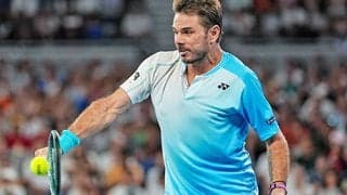  41歳ワウリンカ 熱戦制し初戦突破 