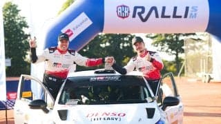 TOYOTA GAZOO Racing WRC チャレンジプログラム4期生の尾形莉欧がFRCラリーキテーで2位
