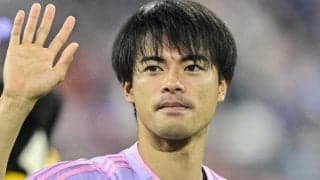 ｢なんでカタコトやねん｣三笘薫が唱えた謎の呪文｢ミルナーラ｣が大反響！ スター共演CMにツッコミ続々｢ドラクエの呪文かな｣｢カオル、日本語上手だよ｣