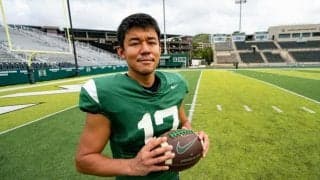 アメフトNFLで日本人初の登録入り逃す　レイダーズの松澤寛政