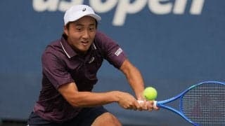 望月慎太郎、ラッキールーザーで挑むも初戦敗退。世界18位メンシクにストレートで屈する[全米オープン]
