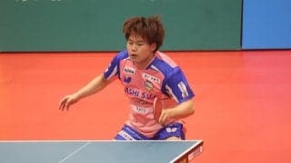 松島輝空、連勝に導いた左のエースは「新しい環境で勝ちたい気持ちが強い」　共闘の右のエース・張本智和は「心強い存在」【Tリーグ】