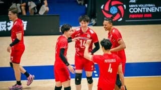 男子日本代表　オーストラリアをストレートで下し開幕3連勝　A組首位で準々決勝進出