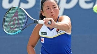  上地結衣 日本勢対決制し全米OP初戦突破 