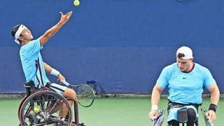  小田凱人 全米OP複は準決勝敗退 