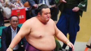新十両の時不動が初日白星「ヤバいなと」ピンチを執念で回避…紫締め込み「カッコいい」自画自賛
