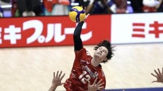 【バレー】日本２セット連取！今大会初ジュースも最後は石川祐希がサービスエース！五輪切符王手