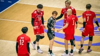男子日本代表　イランをストレートで下し連覇達成　ロサンゼルスオリンピック出場権を獲得