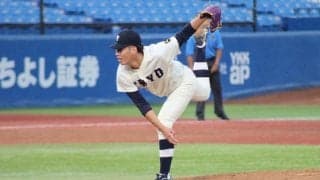 [硬式野球]１部初先発の南が好投も、打線振るわず白星逃す／亜細亜大第１回戦