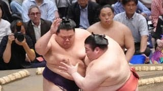 連勝の熱海富士に八角理事長「強い」浅香山審判長「自信になる」大関とりへ盤石スタート