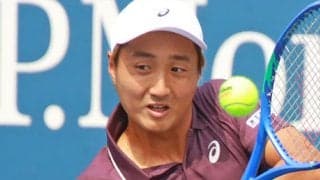  望月慎太郎 第1シードで出場も初戦敗退 