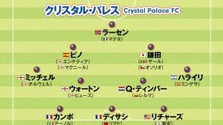 【欧州サッカー】鎌田大地、鈴木彩艶、佐野航大...奮闘する日本人選手所属クラブのフォーメーション
