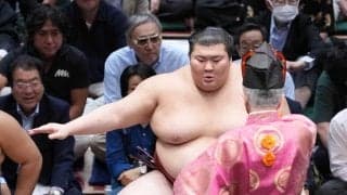 「横綱相撲だよ」熱海富士を八角理事長が絶賛…大関昇進へ5勝1敗「どっしり構えているもんね」