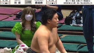 「これ、ええんか？」大型新人力士の“腰回り”が異質の存在感 逞しい風貌とスタイルにも「いいボディしてる」ファン熱視線