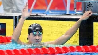 【競泳】松下知之「どんぴしゃ」１分58秒56で予選１位通過　決勝は「55秒前半を狙いたい」