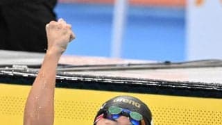 ３５歳“鉄人”鈴木聡美が銀メダル！圧巻２９秒９１日本新記録で競泳日本勢最年長＆５大会連続メダル「やっと２９秒台に入れた」２年後ロス五輪へ「可能性みえた」女子５０ｍ平泳ぎ【アジア大会】