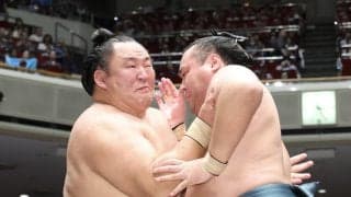 玉鷲、執念逆転勝ちで国技館大歓声も「甘い！」自分に喝…記者の質問に「何を言ってるんですか」