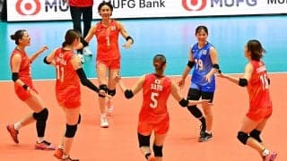 女子日本代表　中国にストレートで敗れ2大会連続の銀メダル