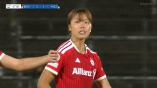 「マジで美しい」バイエルン谷川萌々子の“絶品ロングフィード”に騒然！左足でマンC守備陣を切り裂く「うますぎ」【女子CL】