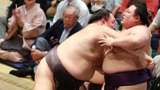 ３敗同士の対戦は朝乃山が美ノ海を破る　13日目は熱海富士と対戦