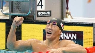 １７歳大橋信が衝撃の世界新！！「日本開催でいい結果を出せてすごく嬉しい」前人未到４秒台、２分４秒８３　大会前にはコロナ感染告白　自身も驚き「４秒は速すぎる」