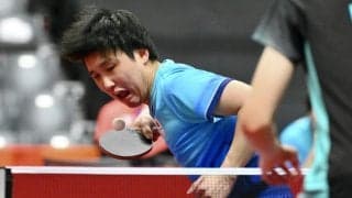 【卓球】張本智和、多彩な攻撃で６連続得点…19歳温瑞博を圧倒　２－１で第4Gへ突入