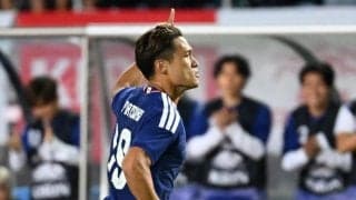 日本-ウルグアイは１－１で前半終了　２３歳松木玖生の鮮やか代表初弾で先制も４２分に追いつかれる　Ｗ杯後初の親善試合