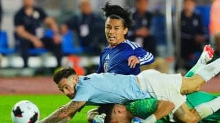 【日本代表】上田綺世が貫禄の１得点１アシスト「アジア杯に向けても勝ち切ることが大事」
