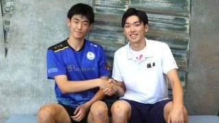 一ノ瀬漣×小布施琢磨 日本代表を知る2人は「常に刺激をもらっている」【鎮西高対駿台学園高IH準決勝を終えて#1】