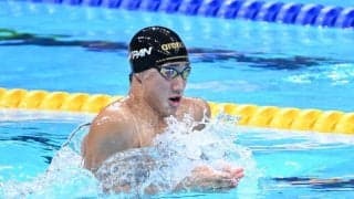競泳　世界新優勝の大橋信さぁ３冠へ　５０平泳ぎ予選２位通過　前夜は大量メッセージ「とりあえず返した」