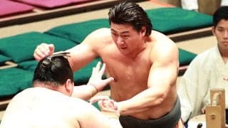 “イケメン”大森白星締め「最後絶対に勝ちたいと」３場所連続５勝も…２敗には課題を３つ挙げる