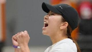 スケボー織田夢海「すごく悔しい」　地元愛知のアジア大会で銀メダル