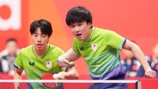 【卓球】張本智和＆篠塚大登組は銀メダル…44年ぶり金ならず　中国ペアに敗れて２冠逃す
