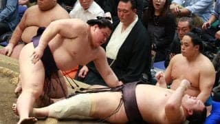 朝乃山が痛恨の連敗締め　14日目は優勝、千秋楽は三賞のチャンス消滅も来場所の７年ぶり金星意欲