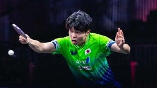 松島輝空が3位、張本智和は4位キープ　上位は変動なし、田中佑汰が19ランクアップの75位に浮上｜卓球男子世界ランキング（2026年第40週）