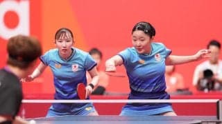 【卓球】張本美和＆早田ひな組は銀メダル…60年ぶり金ならず　第１Ｇはまさかの０-11