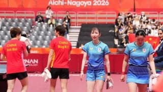 【卓球】張本美和＆早田ひな組は52年ぶり銀　中国ペアにストレート負け…60年ぶりＶならず